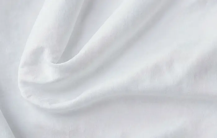 Tranquil White Linen Texture Scene